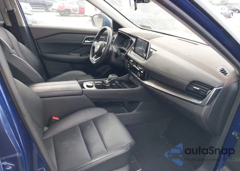 2021 Nissan Rogue Sv Intelligent Awd из США, поврежденный, VIN JN8AT3BB2MW236135